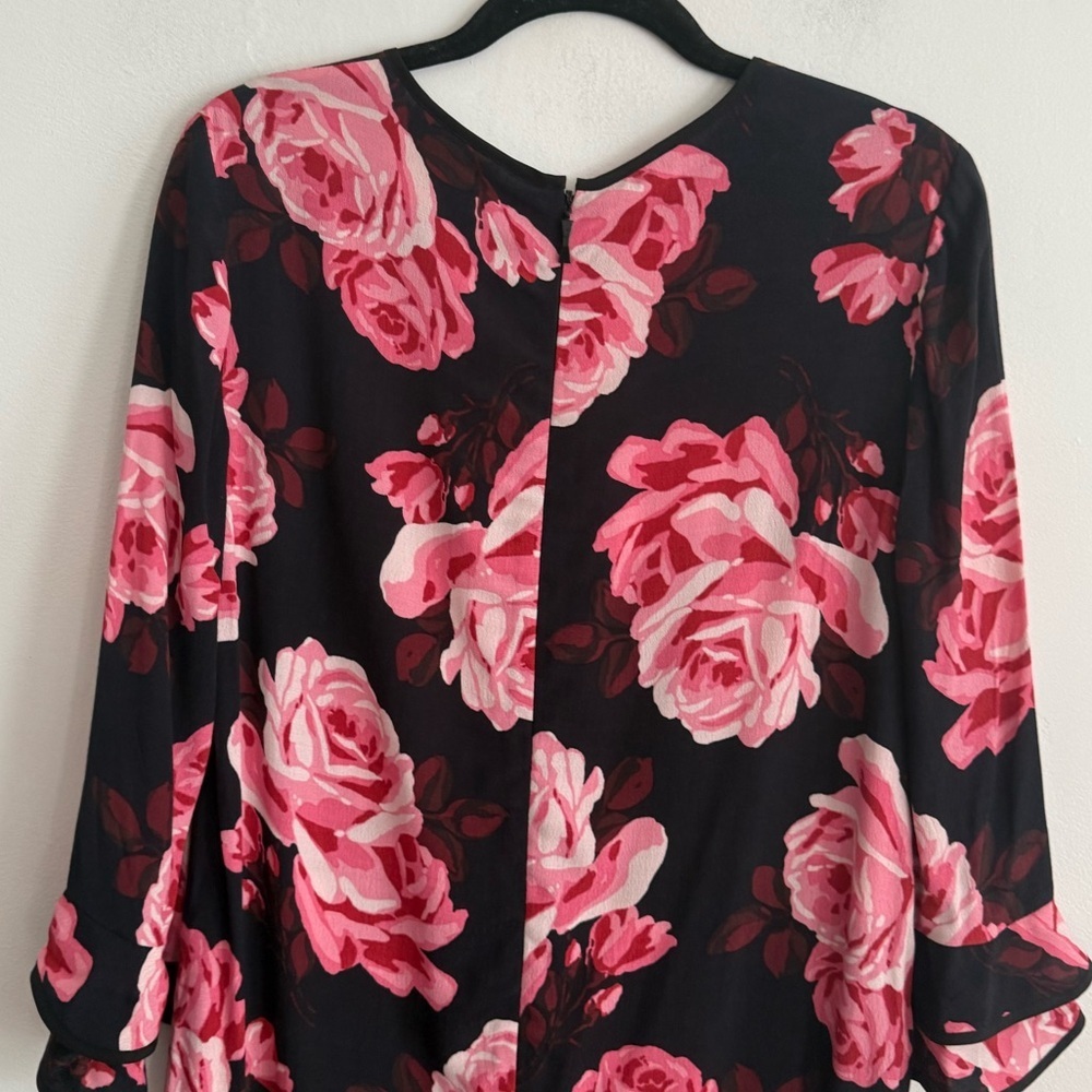 KATE SPADE NY ROSA RUFFLE SHIFT Romantic DRESS XS - Picture 7 of 8